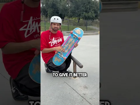 What do skateboard deck rails even do?! #skateboarding #skate #sk8 #shorts