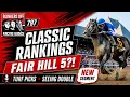Breeders Cup Classic Rankings Fair Hill 5 Investigation Saratoga Picks Blinkers Off 797