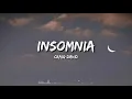 Craig David - Insomnia (Lyrics)