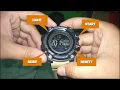 Lagu Setting Jam Tangan Digital 4 tombol cukup mudah