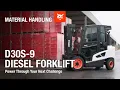 Bobcat D30S-9 Diesel Forklift Power Through Your Next Challenge