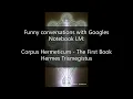 Corpus Hermeticum - The First Book