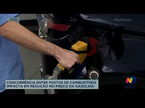 Concorrência entre postos de combustíveis impacta em redução no preço da gasolina