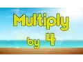 Multiply by 4 Learn Multiplication Multiply By Music Jack Hartmann