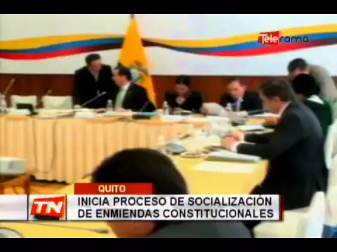 Inicia proceso de socialización de enmiendas constitucionales