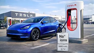 teslas new battery finally here charge 15 min drive 700mi whats shocking