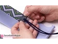 How to Finish Off Beaded Loom Work with Faux Leather