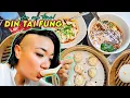 Dim Sum Time at Din Tai Fung in Costa Mesa California MUKBANG Dumplings Soup and Buns