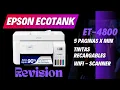 EPSON ECOTANK ET 4800 Wifi - Tinta Recargable 5 Paginas x Minuto BENEFICIOS REALES