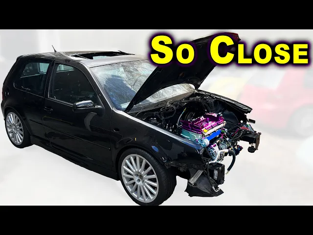 Video: After YEARS of Work… Turbo R32 Finally Looks Like a Car Again