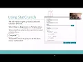 Linear Regression with StatCrunch