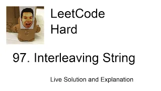 97 Interleaving String Leetcode Hard