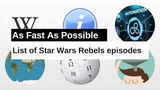 List of Star Wars Rebels episodes As Fast As Possible