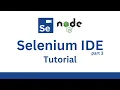 How to install Selenium drivers using node js and how to run selenium tests from command line