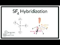 Hybridization of SF4 Sulfur Tetrafluoride