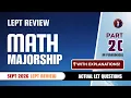 Math Major Part 2-C Let Review 50 Items SEPTEMBER 2026 LET