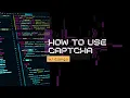 How to use CAPTCHA with Django