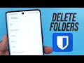 How to Delete a Folder in Bitwarden
