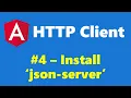 4 - Install json-server