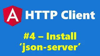 4 - Install json-server
