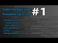Tutorial Step by Step Student Information System Part 1