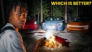 I Camped in Every Tesla to find out Which is the Best