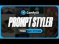 Discover the SECRET to MAXIMUM Creativity with ComfyUI Prompt Styler