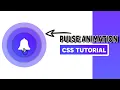 Pulse Effect on Notification bell using keyframe animation in css