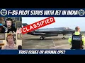 Download Lagu RAF F-35 Pilot Stays With Jet in India – Trust Issues or SOP?