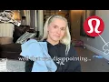 hemming my leggings into biker shorts at lululemon the most disappointing vlog