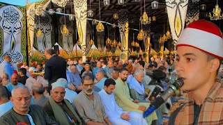 موهبة اصغر قارئ فى تاريخ الاذاعه محمد ماهر الشناوى عزاء المعلم أشرف ابو سلطان سبك الضحاك 20 9 2023 