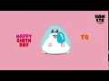 HAMSTA Happy Wish: Happy Birthday Blue Barry
