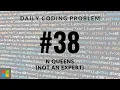 Daily Coding Problem - Problem 38 N Queens