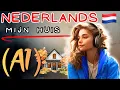 🎧 Nederlands Leren (A1): Wonen | Mijn Huis \u0026 Dagelijkse Routine (met CC)