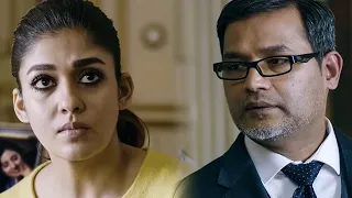 ये आदमी जो भी बोल रहा है वो नयनतारा के फोन में टाइप होक डिस्प्ले पे दिख रहा है