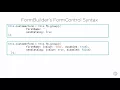 15 Angular 2 Fundamentals Simplifying with FormBuilder