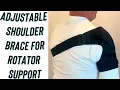 Komoko Shoulder Brace Rotator Cuff Support Brace and Arm Sling for Pain Relief