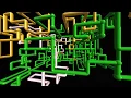 16 10 1080p 3d Pipes Screensaver 10 Hours no loop with teapots