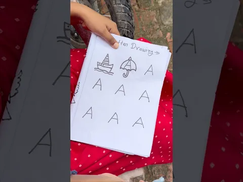 How to Draw Animals A–!🐶✏️ #Shorts