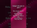 Download Lagu 🎧songs to lip sync to 🎧 #part2 #songs #lipsync #like