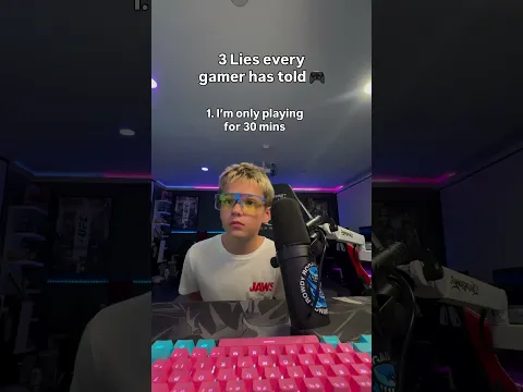 Every GAMER has told at least ONE of these lies 😭😂#gamer #shorts