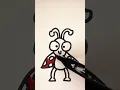 Ladybug coloring page