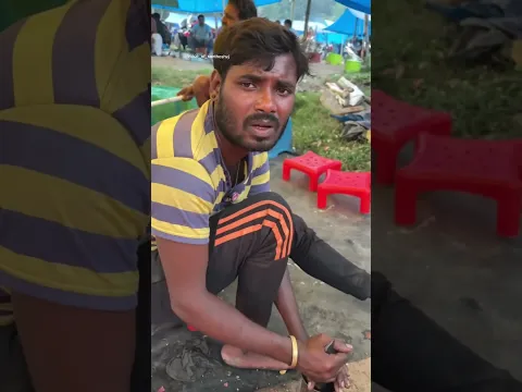 ஆட்டுக்கால் இப்படி Fry பண்ணுறாங்களா? 😱🔥 | Aattu Kaal Fry | Village Food#shorts #streetfood