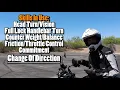 How To Do A Figure 8 / UK Mod 1 Motorcycle Test Exercise