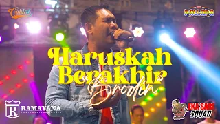 Download HARUSKAH BERAKHIR - BRODIN | NEW PALLAPA LIVE MUARAREJA - KOTA TEGAL MP3