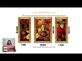 Lord Ganesh Modern Art Set 3 Wooden Framed with Prints Natural Colour 10 inch x 14 6 inch