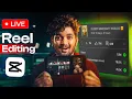 LIVE Step by Step REEL EDITING Tutorial in CapCut Mobile