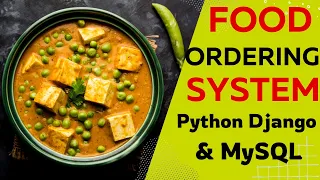Food ordering System using Python Django and MySQL PythonCodeverse