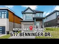 617 Benninger Dr Kitchener - VIRTUAL TOURS
