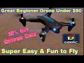 DEERC D10 Drone Review Unboxing Setup Test Flight